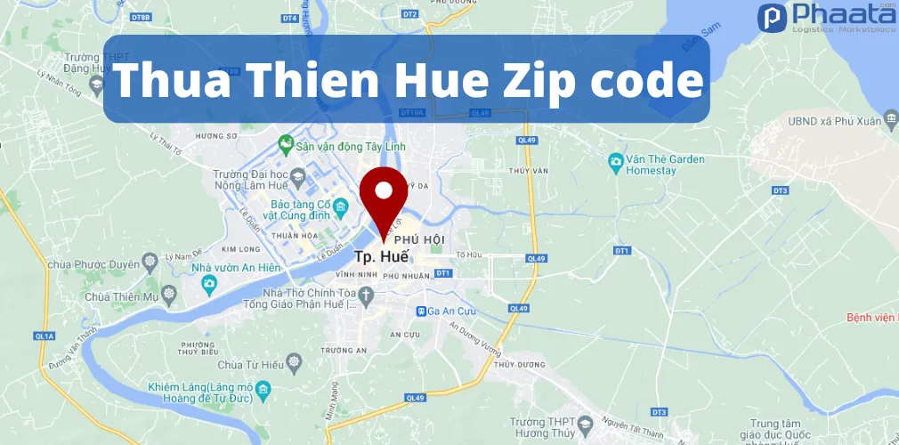 Mã ZIP Thừa Thiên Huế là gì? Danh bạ mã bưu điện Thừa Thiên Huế cập nhật mới và đầy đủ nhất